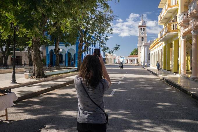 The main square in Bayamo