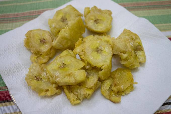 Tostones in Santa Clara