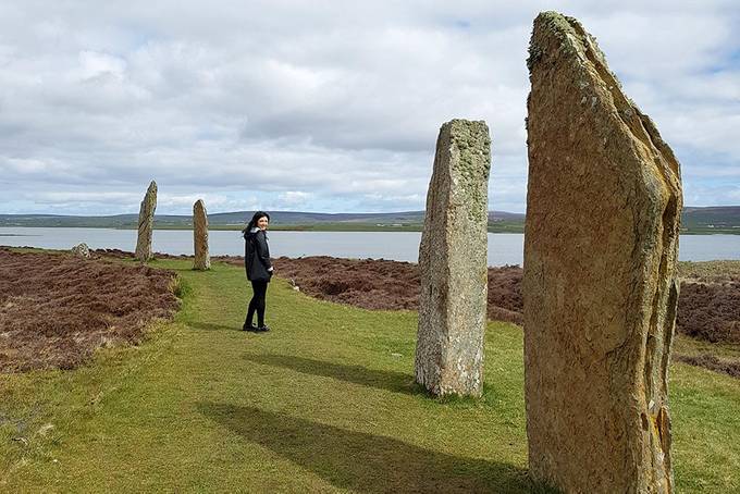 The standing stones