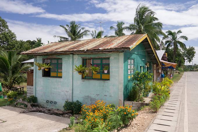 Colourful house