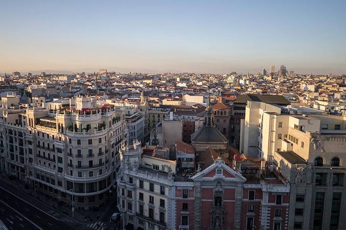 View of Madrid