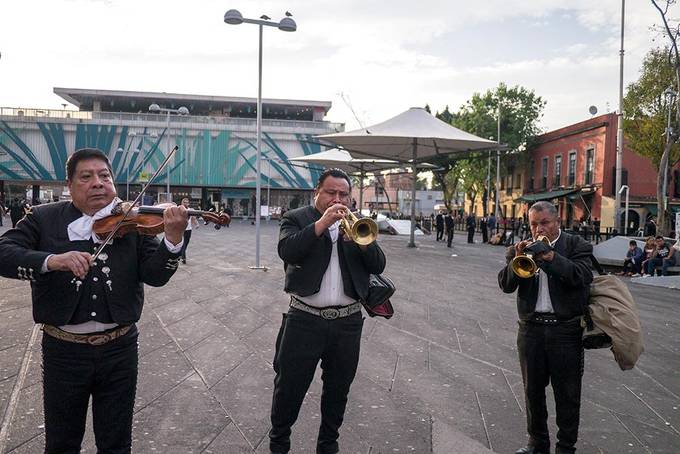 A mariachi band