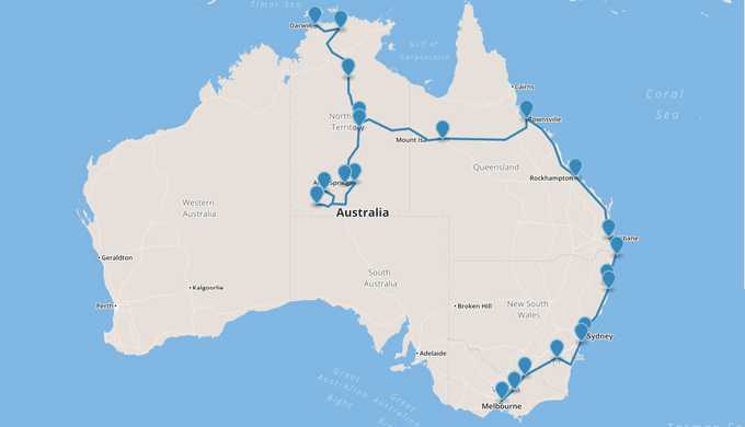 Planning an Australian road trip: route and tips