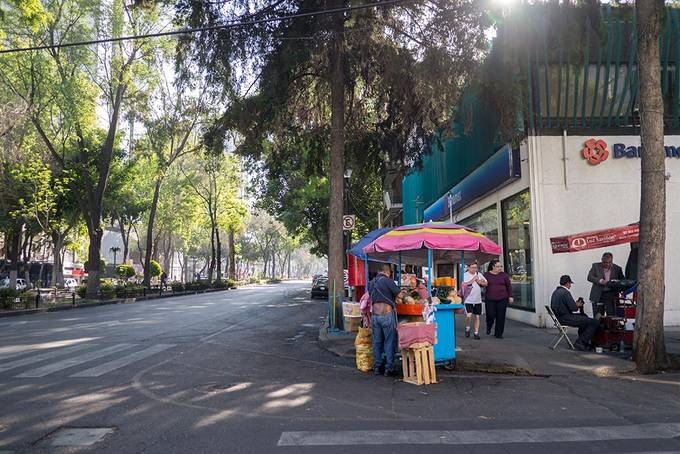 Street food vendors