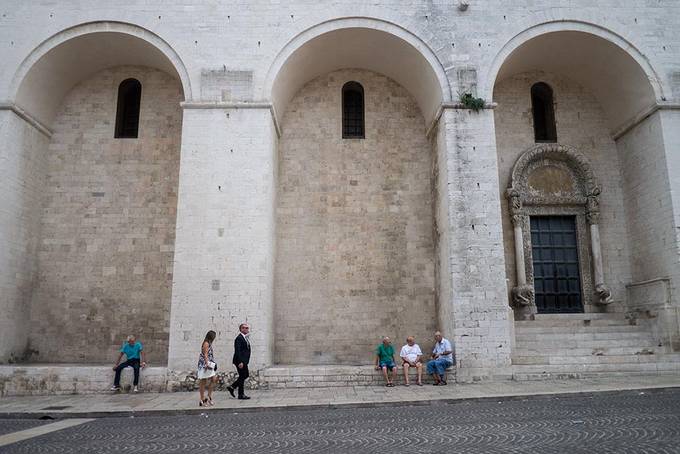 The streets of Bari