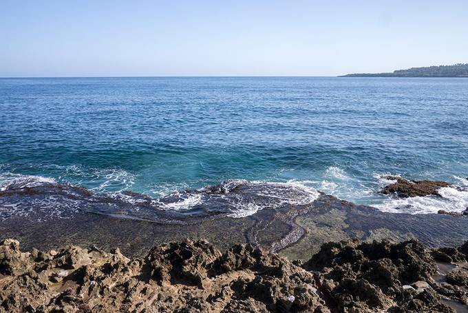 The sea near Baracoa