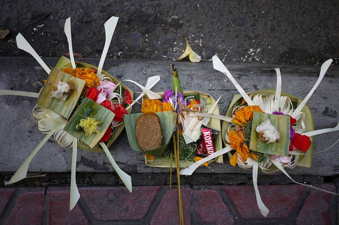 Balinese offerings