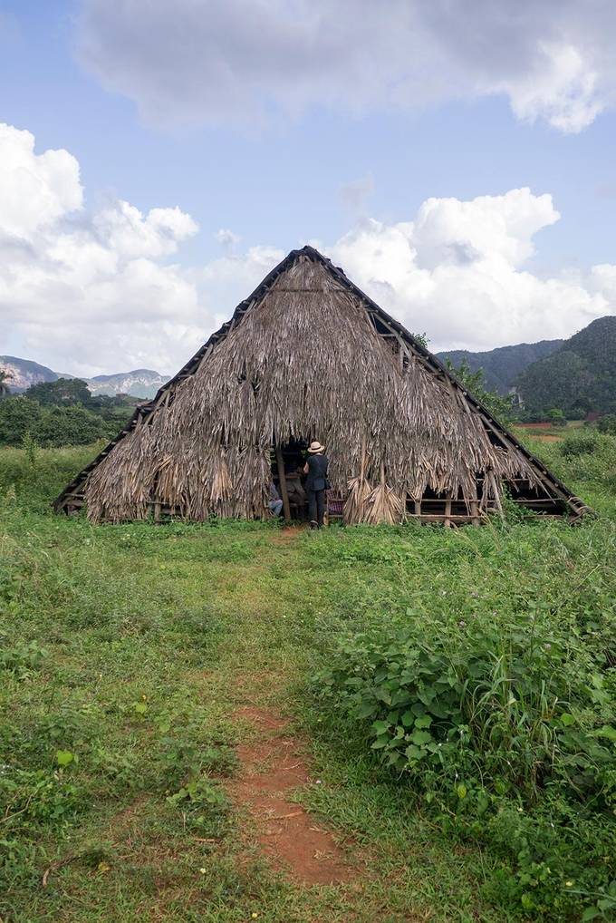 A hut in the countryside