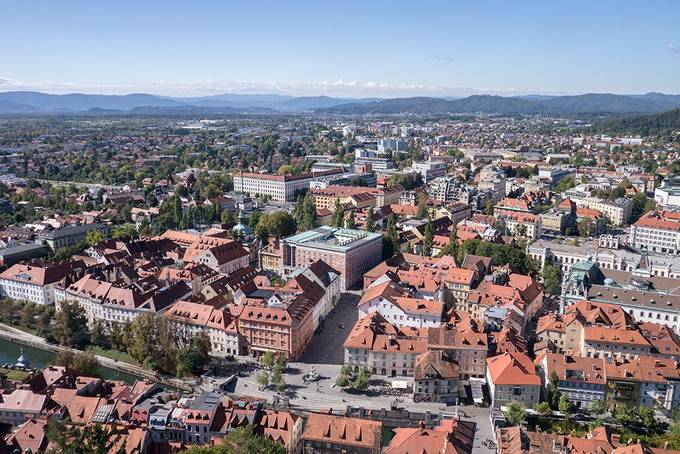 View of the city