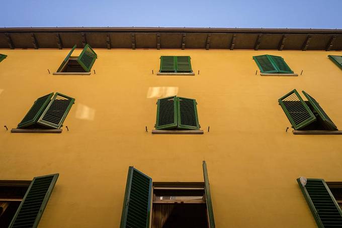 Colourful buildings