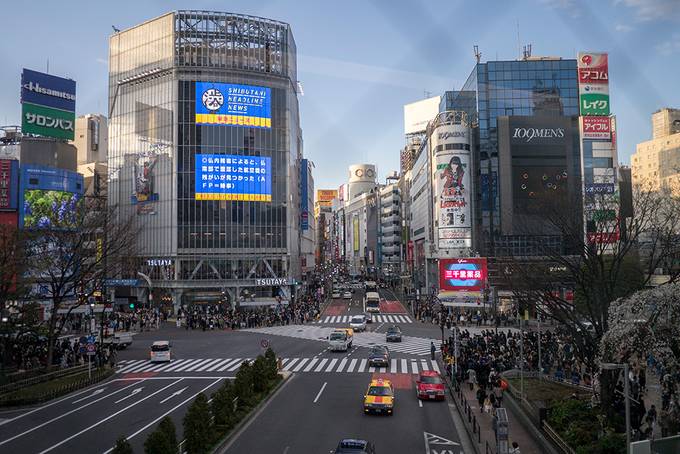 Shibuya crossing