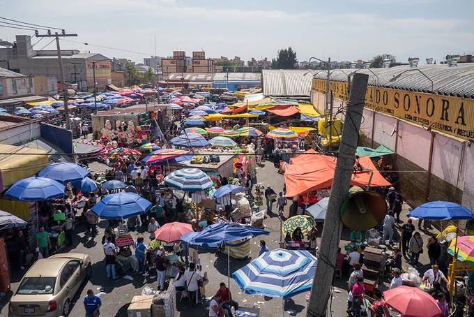 The witchcraft market in Mexico City