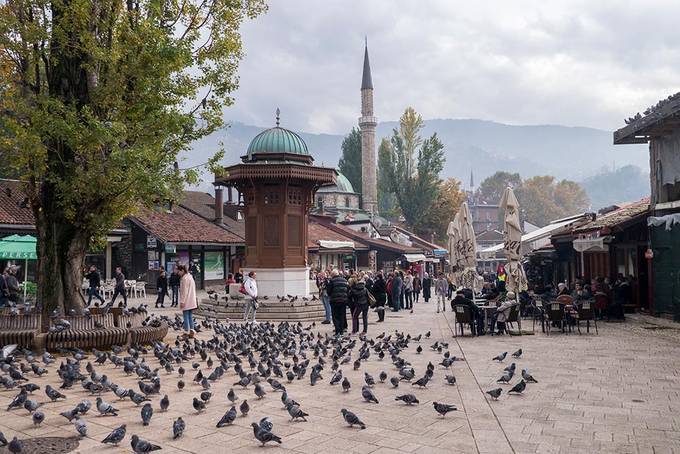 The centre of the Old Town