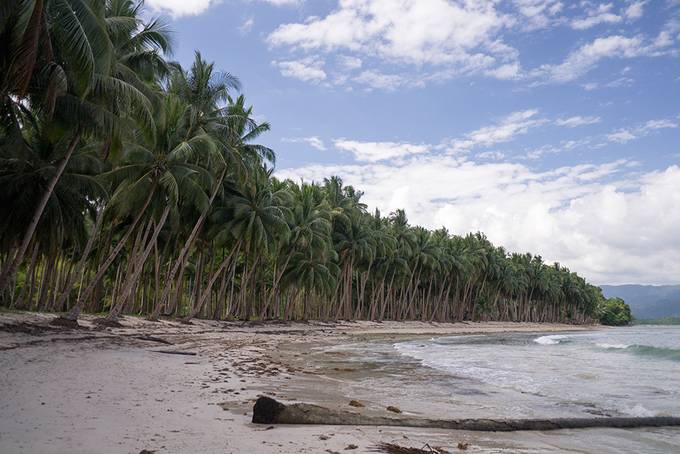 Deserted beach