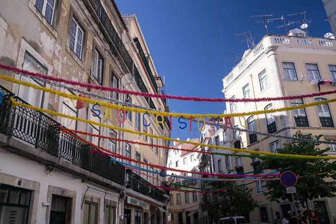 Decorations along the streets