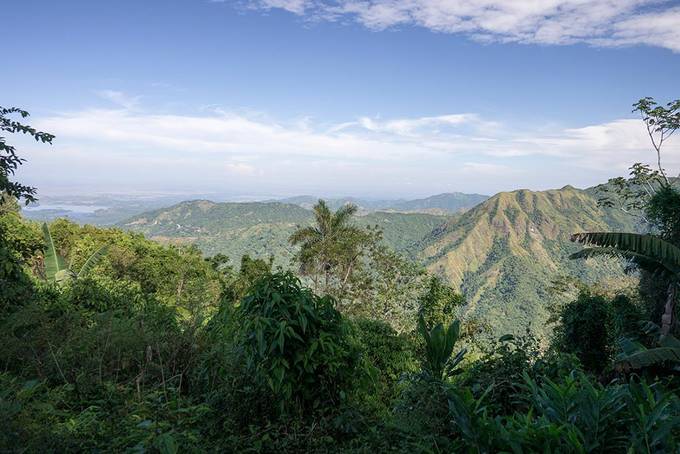 The Sierra Maestra mountains, Cuba