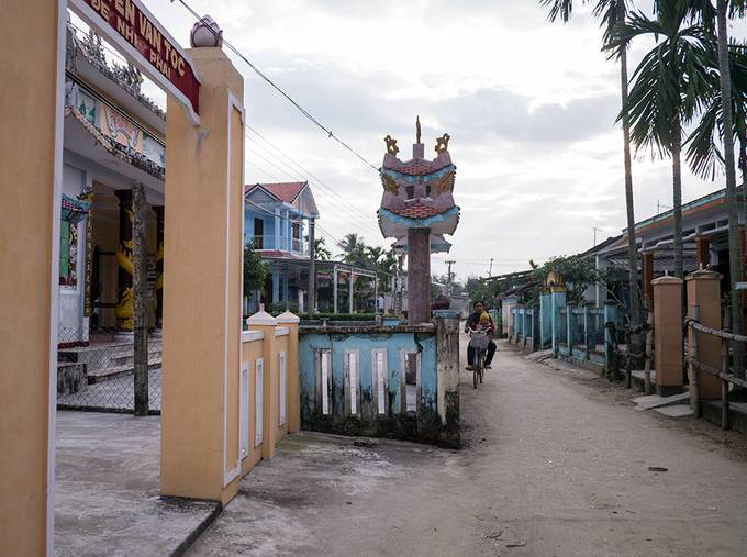 Colourful village